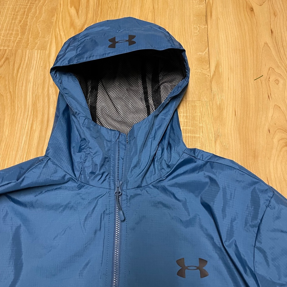 Under Armour Storm Blue Hooded Jacket